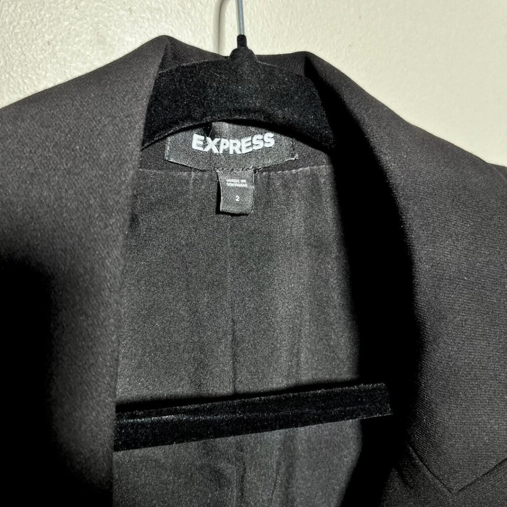 Express Structured Shoulder, Double Breasted Blaz… - image 3
